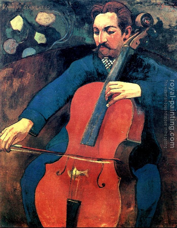 Paul Gauguin : The Cellist